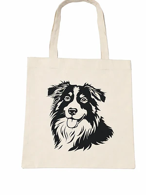Bolso tote bag algodón 100% Sonrisa Canina + empaque