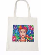 Bolso tote bag algodón 100% Frida Tropical + empaque - Miniatura 2