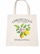 Bolso tote bag algodón 100% Flor de Limón + empaque - Miniatura 2
