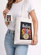 Bolso tote bag algodón 100% Beatle Retro + empaque - Miniatura 1
