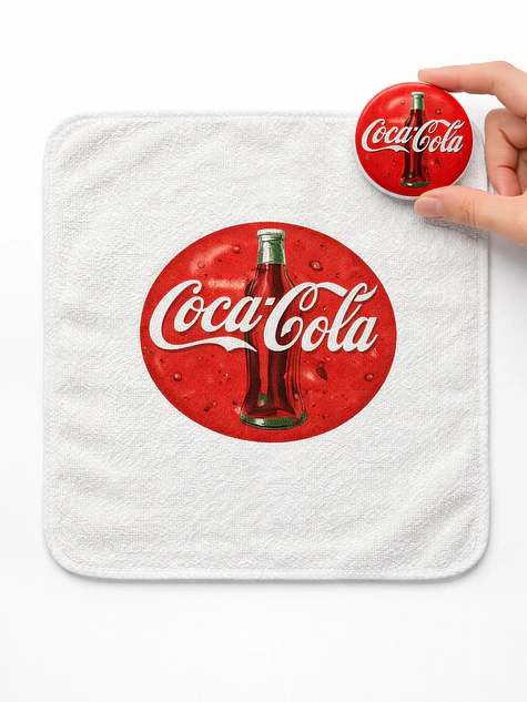 Toalla Comprimida Promocional para Empresas forma circular 1