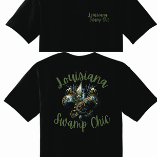 Louisiana Swamp Chic Alligator T-Shirt