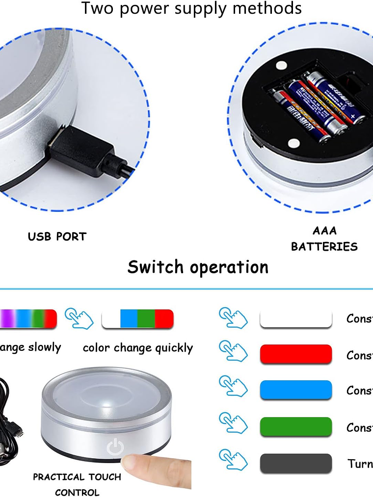 Movdyka 3D Crystal Ball Jesus Statue Christian Gift for Women & Men - Laser Engraved Sacred Heart of Jesus Figurine with Night Light Base 14