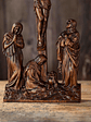 BGCOPPER Standing Crucifix Wall Cross, INRI Jesus Cross for Wall, Handmade Wooden Cross Wall Decor for Home Christmas Gift - 10 Inch - thumbnail 6