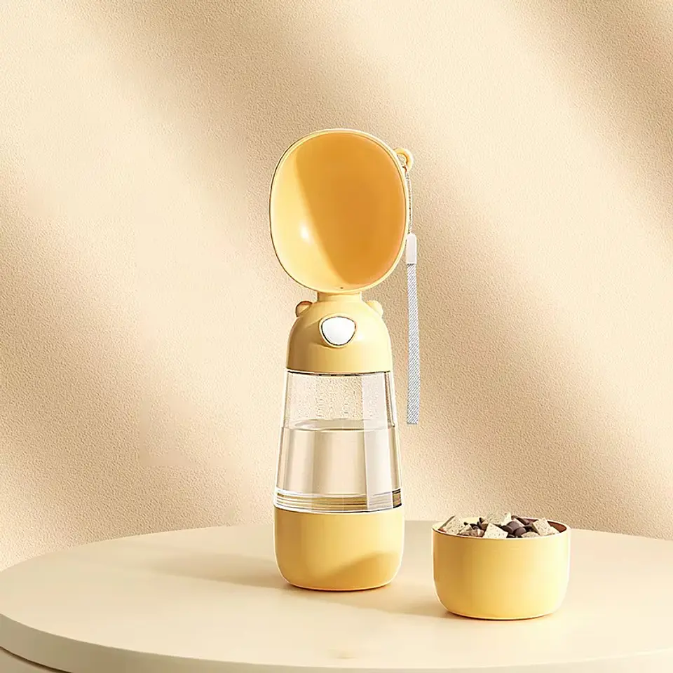 Botella Portatil Agua y Alimento 2