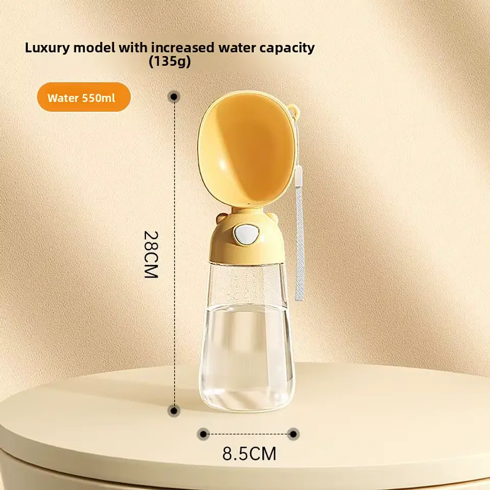 Botella Portatil Agua y Alimento 3