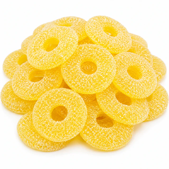 Aros de Ananás Ácidos