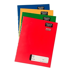  OFERTA Cuaderno Collage Colores 7mm , 100 hojas