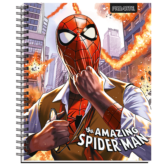 PACK DE CUADERNOS 10 PROARTE TAPA DURA SPIDERMAN