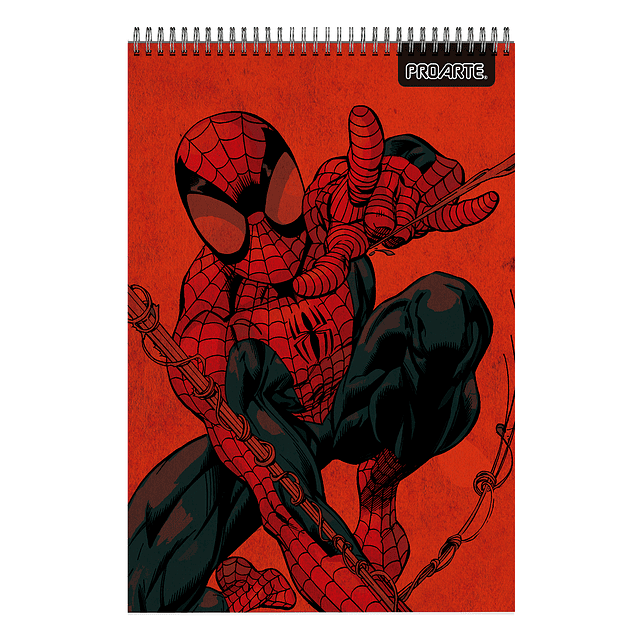 CROQUERA PROARTE SPIDERMAN  22X32 CM 80 HJ