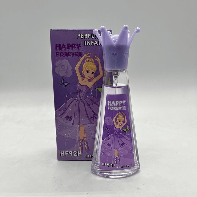 PERFUME BAILARINA MORADA NIÑA