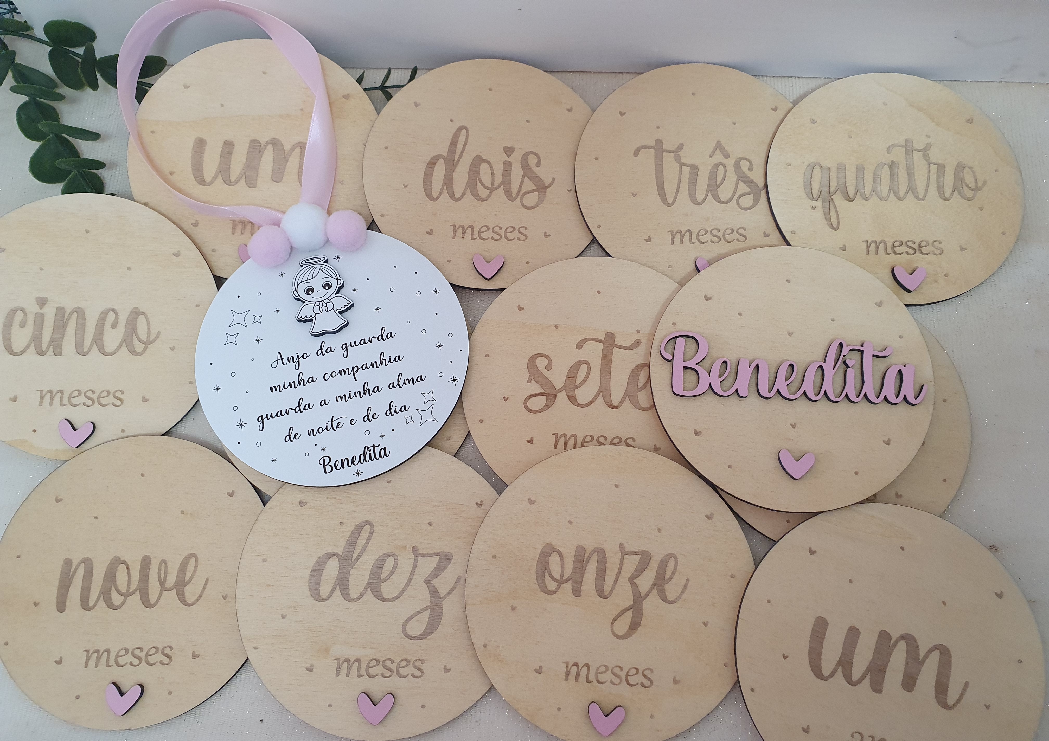 Placas de nascimento / Milestones coração 1