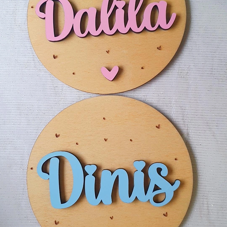 Milestones / Placas de nascimento coração 3