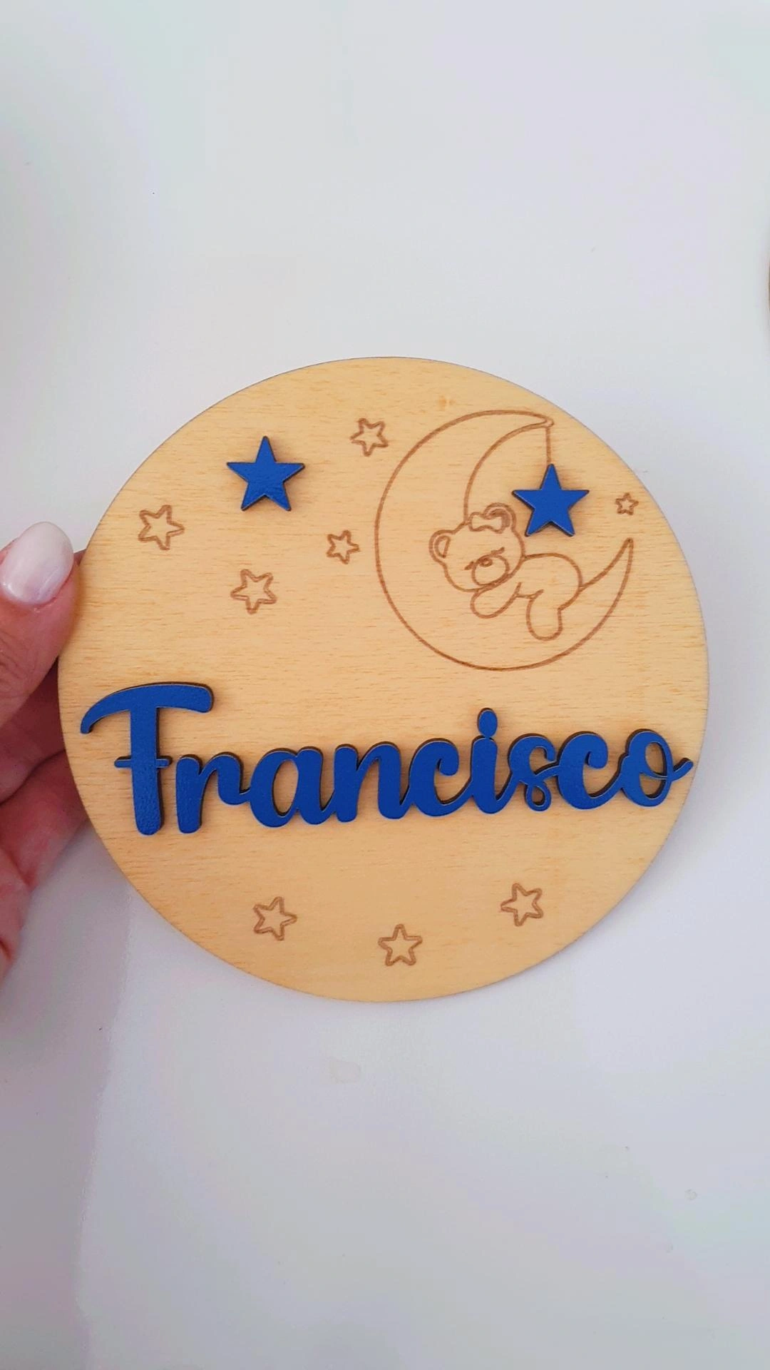 Placas de nascimento / Milestones ursinho 5