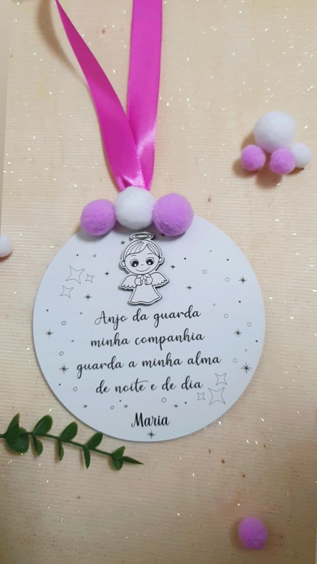 Rodela Oração Anjo da Guarda 5