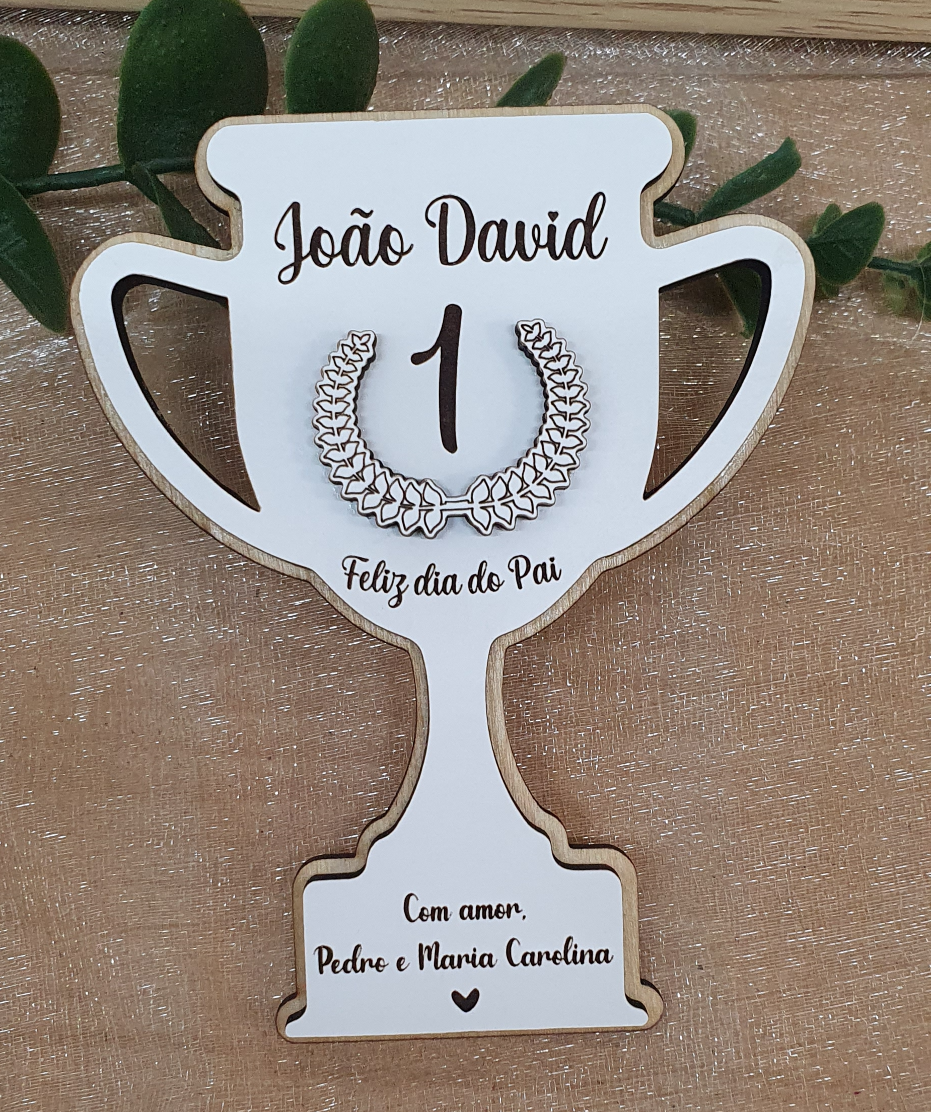 Troféu Pai 1ª lugar 1