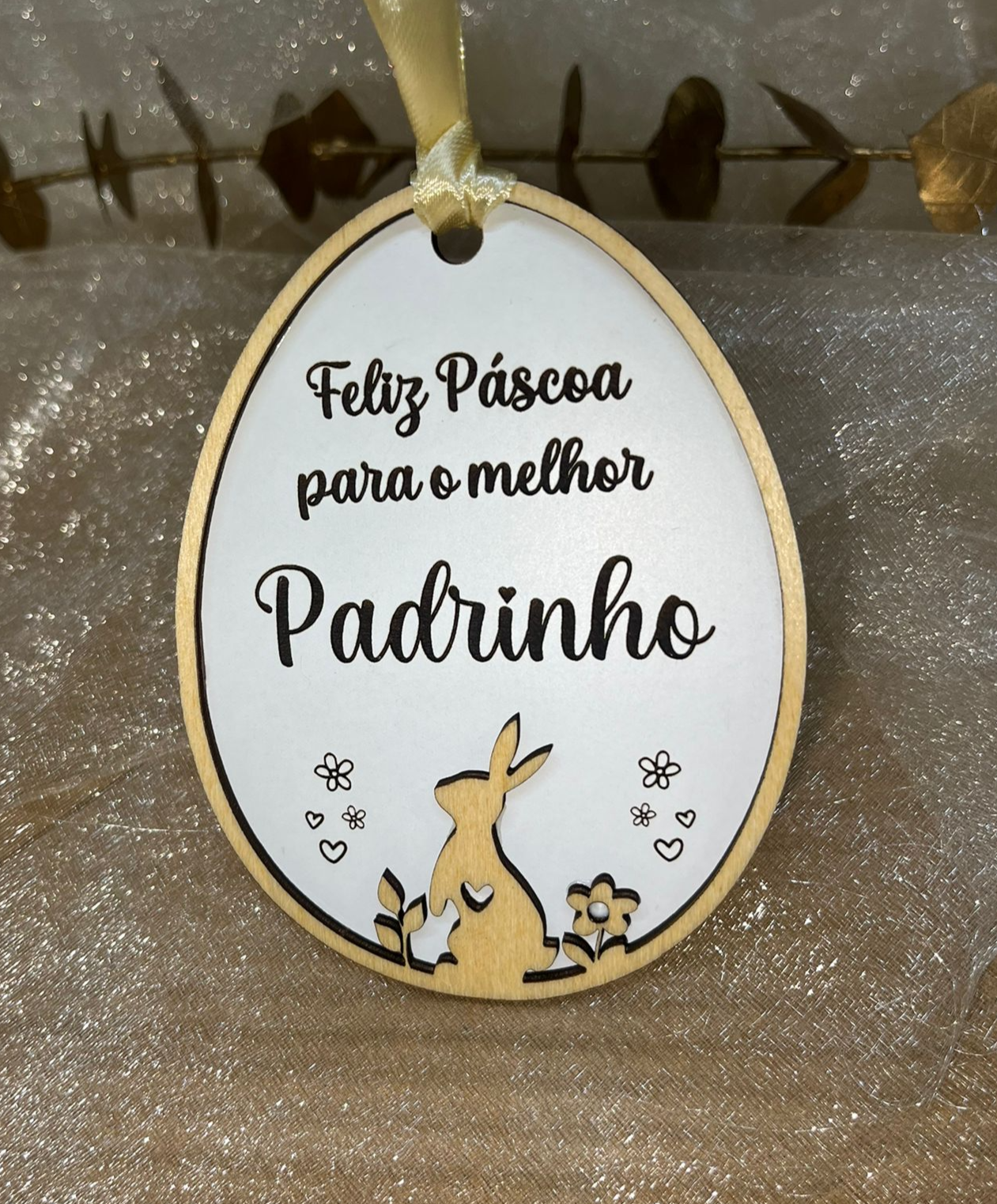 Medalha de Páscoa Personalizada 1