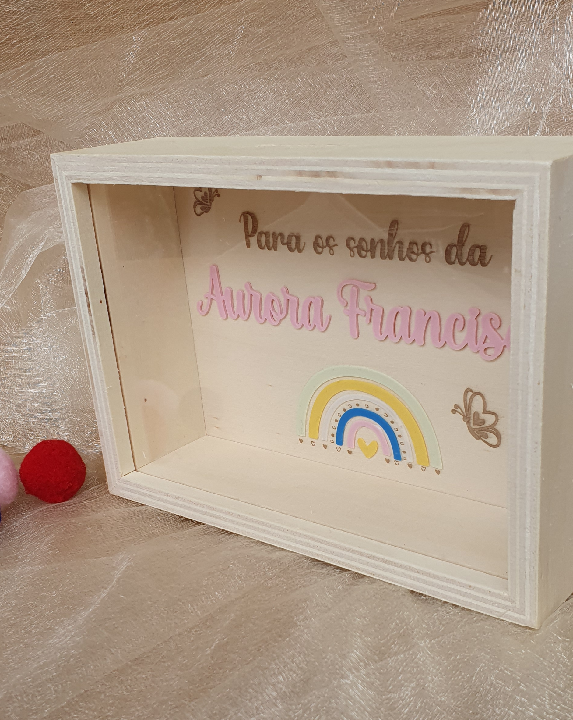 Mealheiro Personalizado em Madeira 1