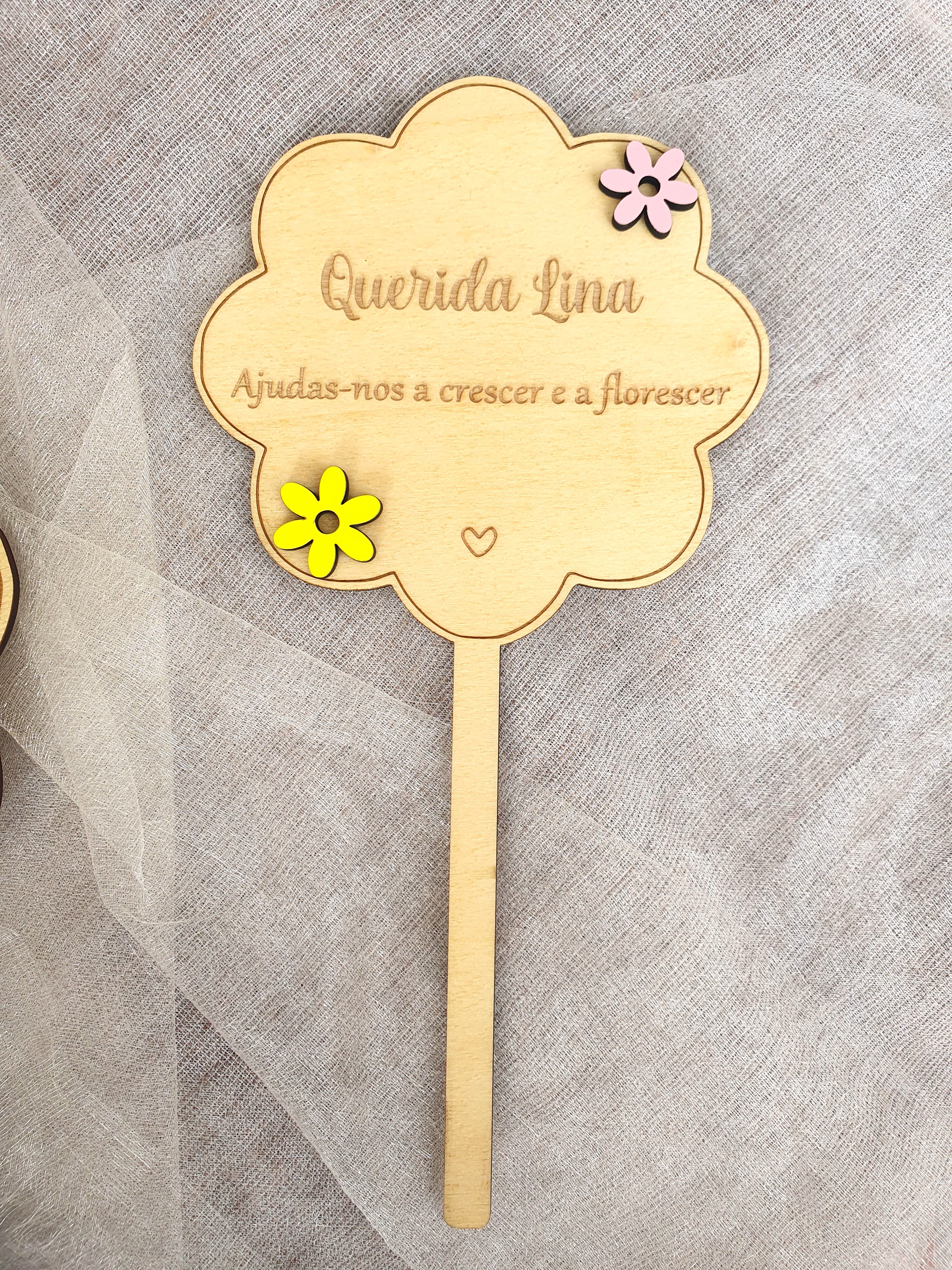 Topo Floral Personalizado 1