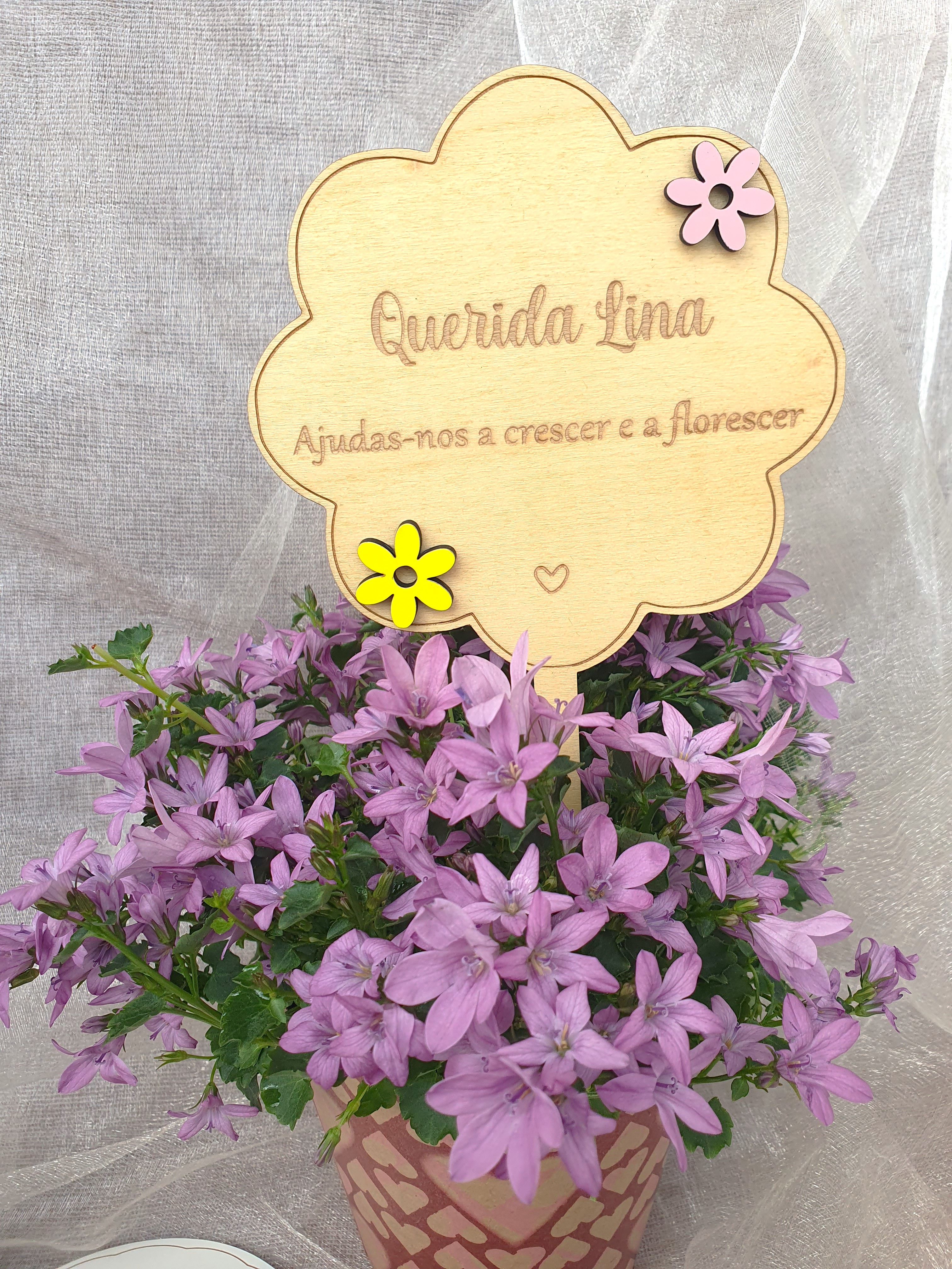 Topo Floral Personalizado 2
