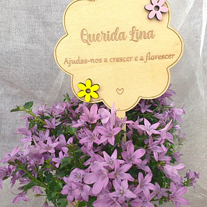Topo Floral Personalizado