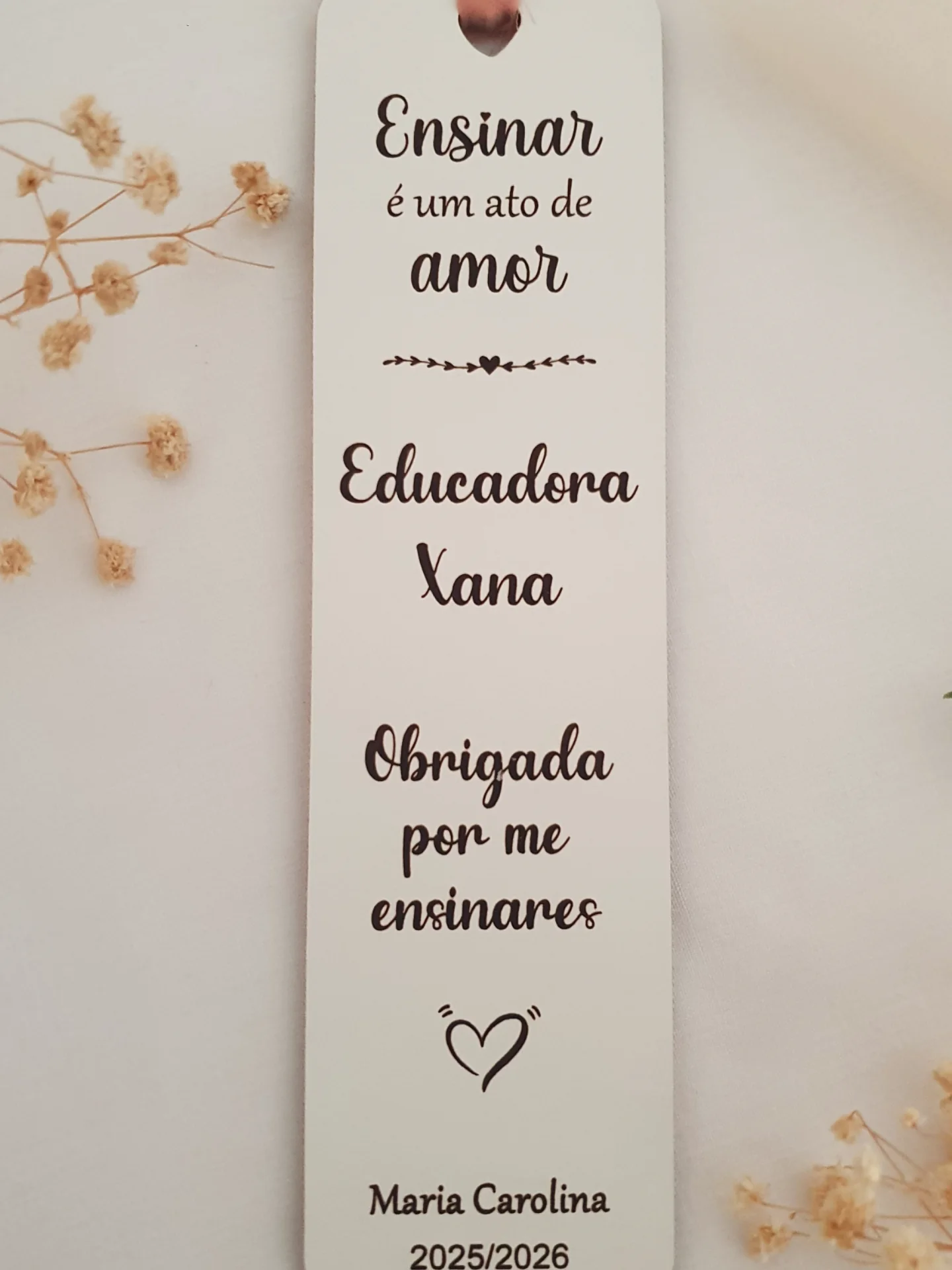 Marcador de Livro Personalizado 2