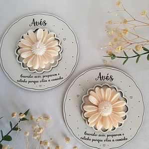 Vela Perfumada Personalizada – Flor 