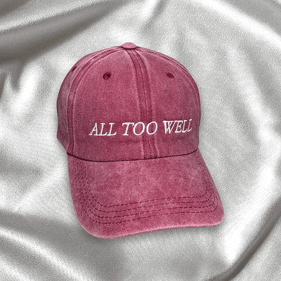 Gorra “All Too Well” Rojo