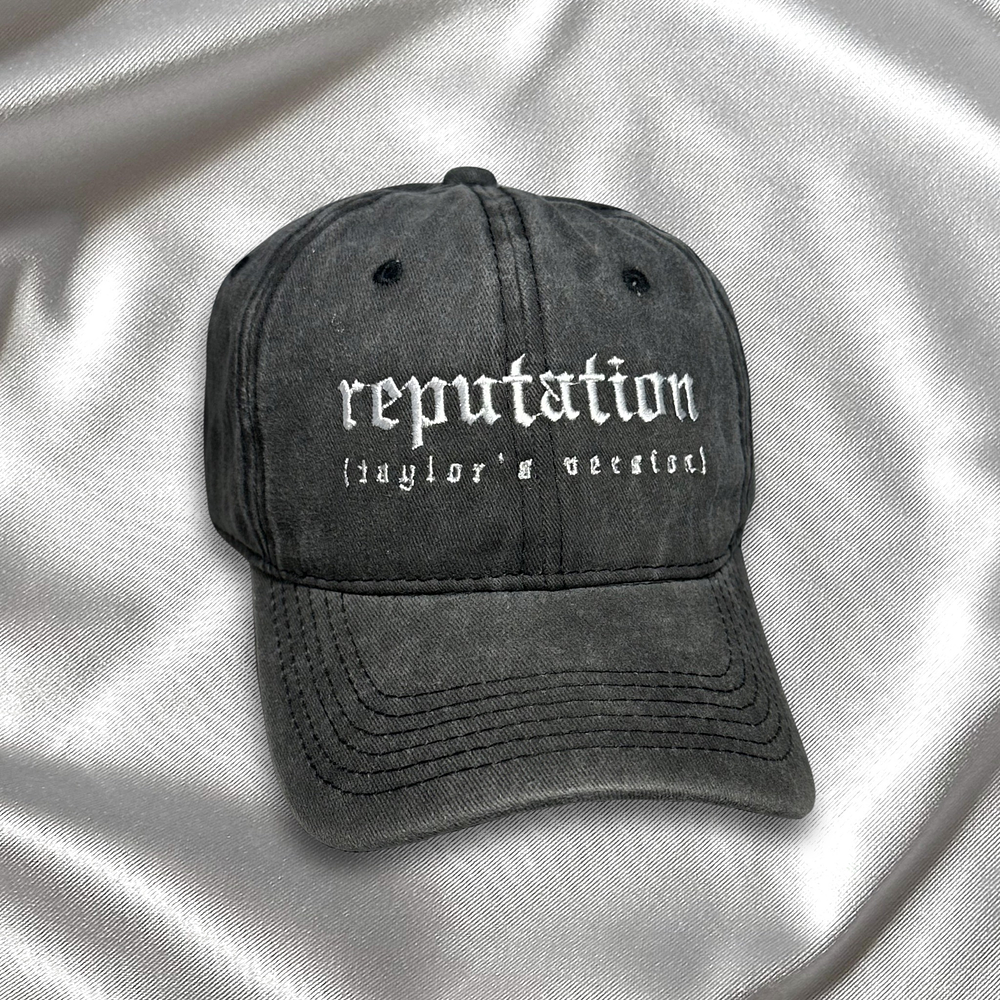 Gorra reputation (Taylor’s Version) Vintage Negro