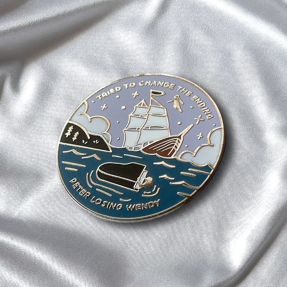 Enamel Pin Cardigan (Folklore)