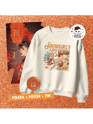 Polera Estampada Showgirl’s Life 🧡 TS12