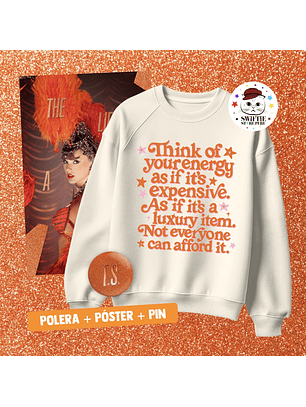 Polera Estampada - The Life of a Showgirl TS12 🧡