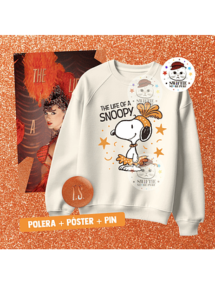 Polera Estampada The Life Of a Showgirl Snoopy TS12