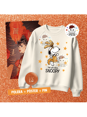 Polera Estampada The Life Of a Showgirl TS12 (Snoopy)