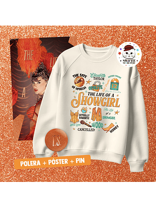 Polera Estampada - The Life of a Showgirl TS12 Álbum Tracks