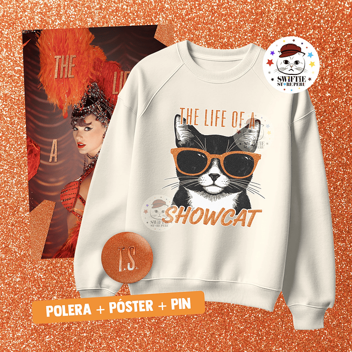 Polera Estampada - The Life of a Showcat TS12 1