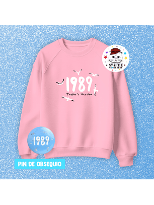 Taylor Swift - Polera Bordada 1989 (Taylor’s Version) Rosa