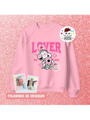 Polera Estampada - Lover (Snoopy) Rosa EST. 2019