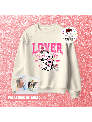 Polera Estampada - Lover (Snoopy) EST. 2019 Perla