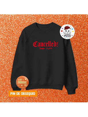 Polera Bordada - CANCELLED! (Showgirl) Negro