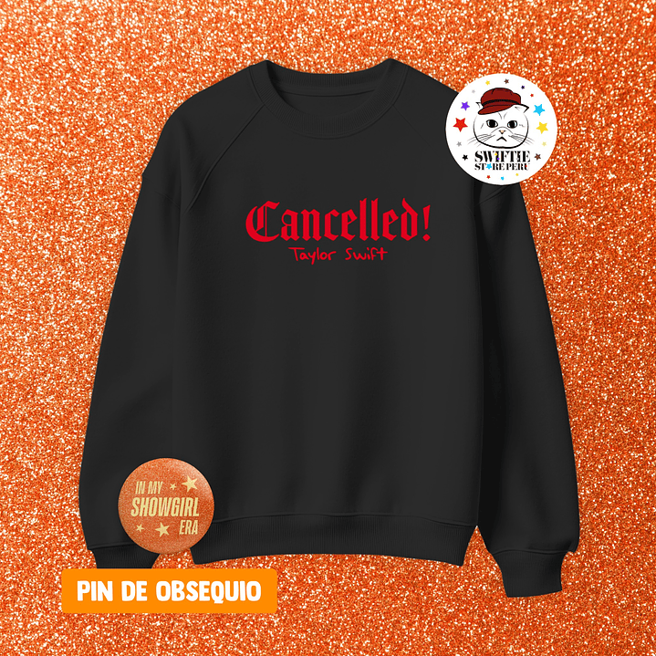 Polera Bordada - CANCELLED! (Showgirl) Negro 1