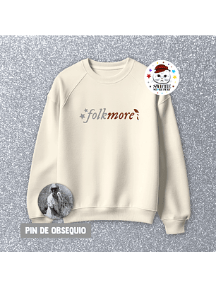 Polera Bordada - folkmore (folklore + evermore)