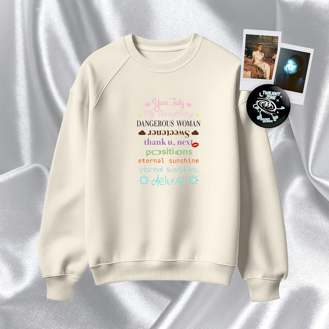 Ariana Grande - Polera Bordada Eras 2