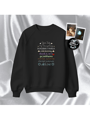 Ariana Grande - Polera Bordada Eras