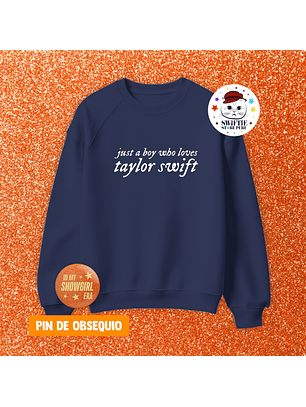 Polera Bordada - just a boy who loves taylor swift
