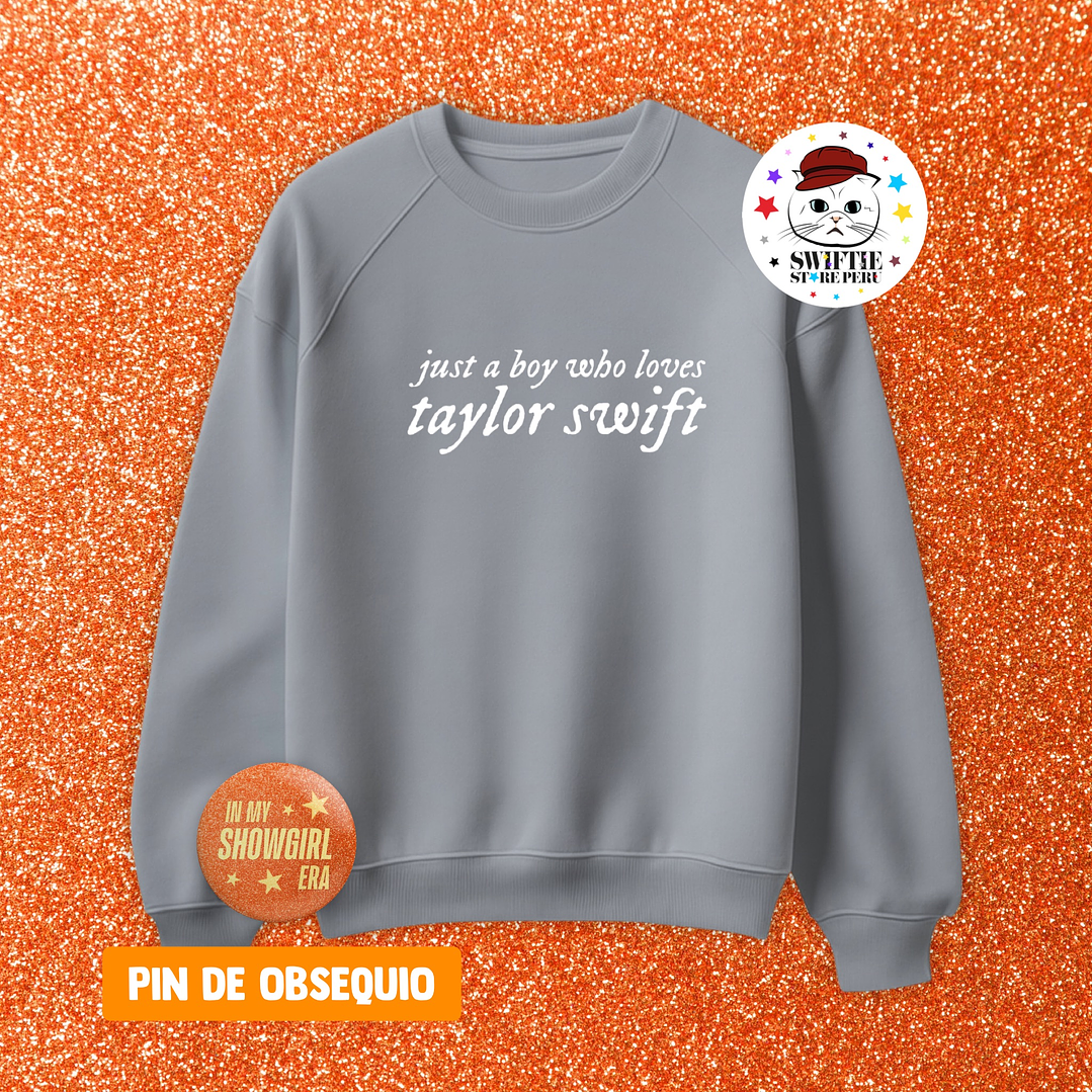 Polera Bordada - just a boy who loves taylor swift 7