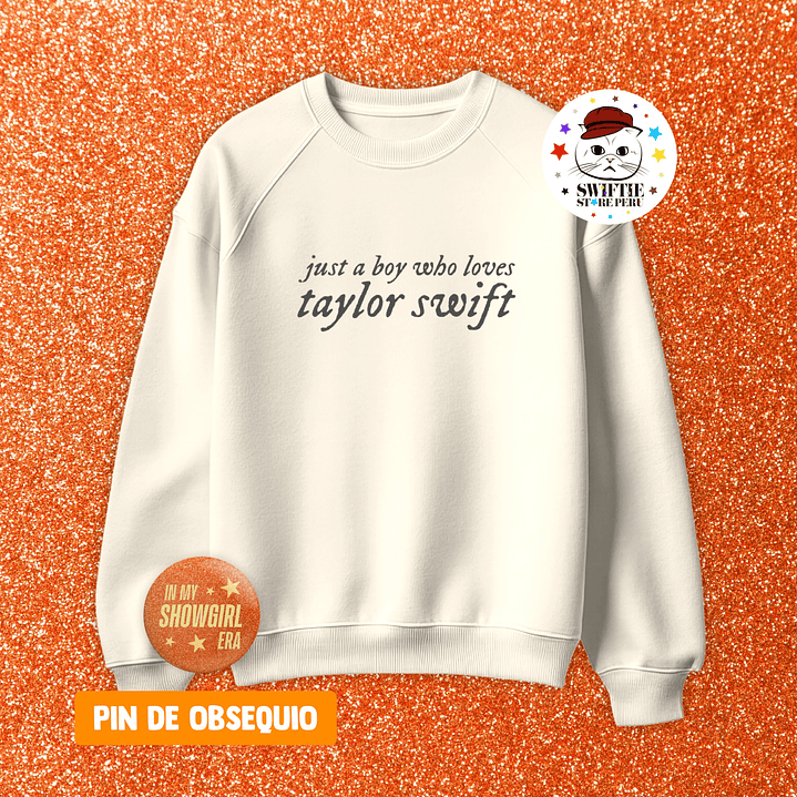 Polera Bordada - just a boy who loves taylor swift 8