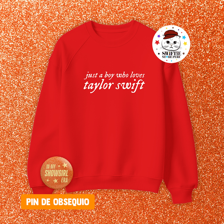 Polera Bordada - just a boy who loves taylor swift 9