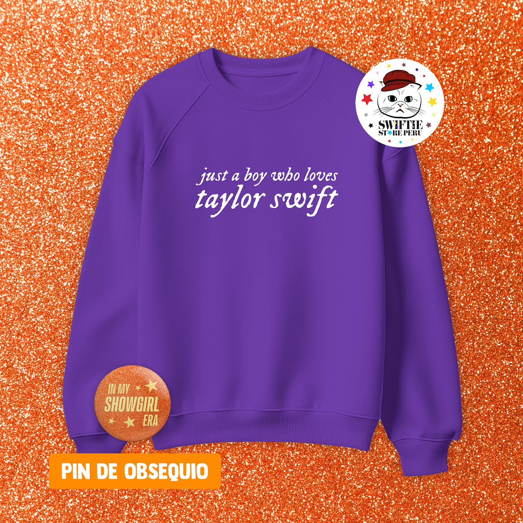 Polera Bordada - just a boy who loves taylor swift 10