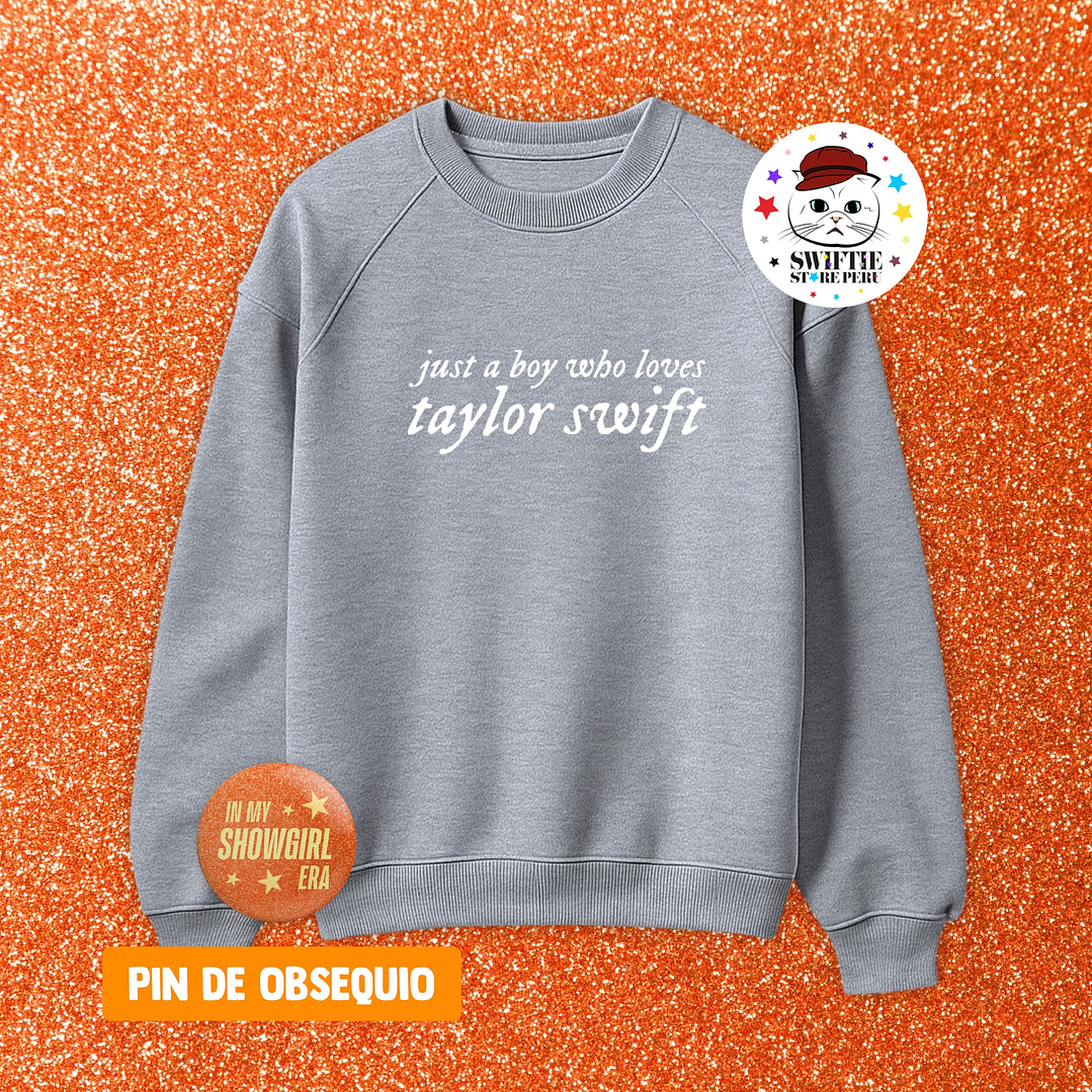Polera Bordada - just a boy who loves taylor swift 13